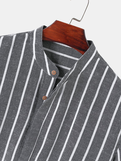 Casual Men's Shirt Short Sleeve
