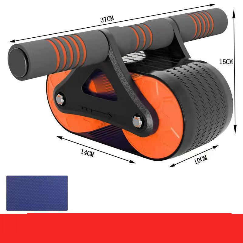 Products Double Wheel Abdominal Exerciser Women Men Automatic Rebound