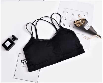 Hollow Cross Sling Beautiful Back Student Underwear