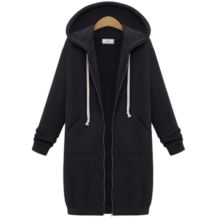 Sweater Fleece Long Jacket