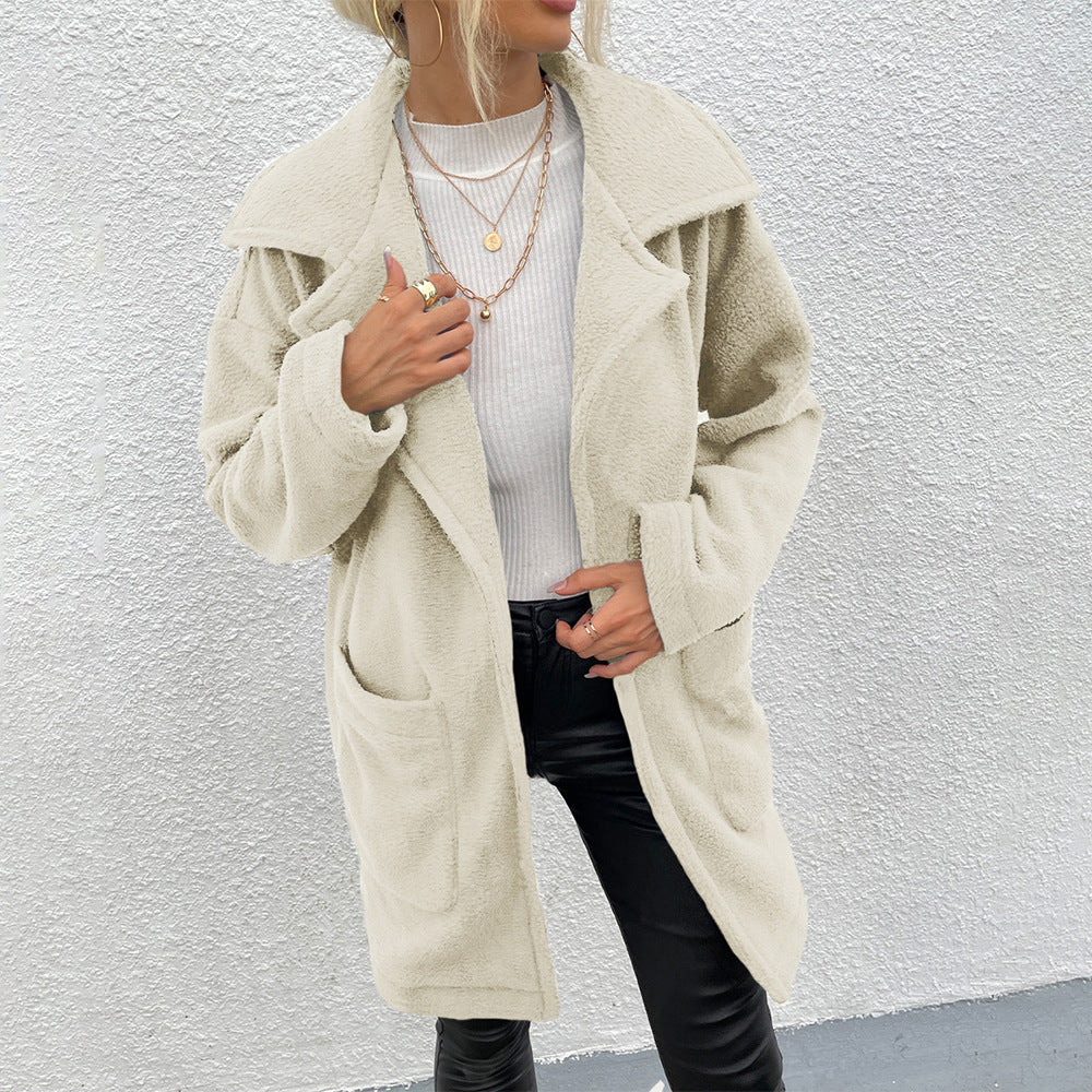 Double-faced Fleece Coat