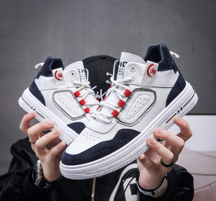 Autumn New High-top All-match Breathable Casual Sports Shoes