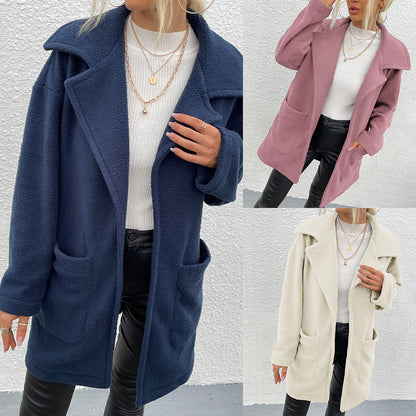 Double-faced Fleece Coat