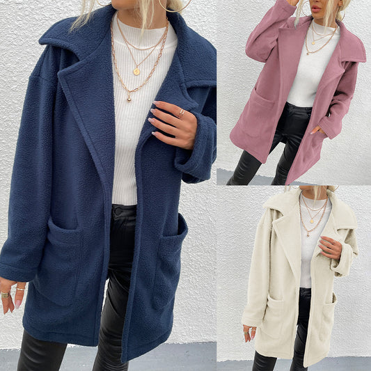 Double-faced Fleece Coat