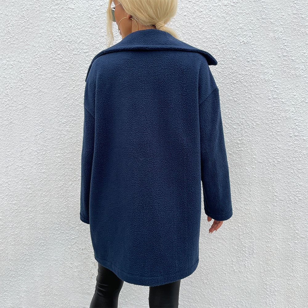 Double-faced Fleece Coat