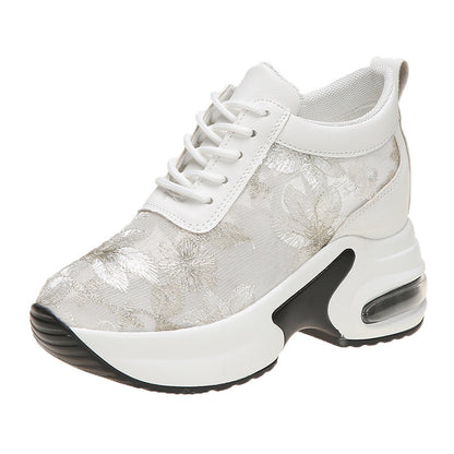 Sports Style Mesh Lace Casual Shoes