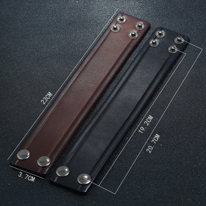 Men's Punk Leather Bracelet