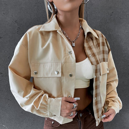 Loose And Casual Single-breasted Lapel Coat