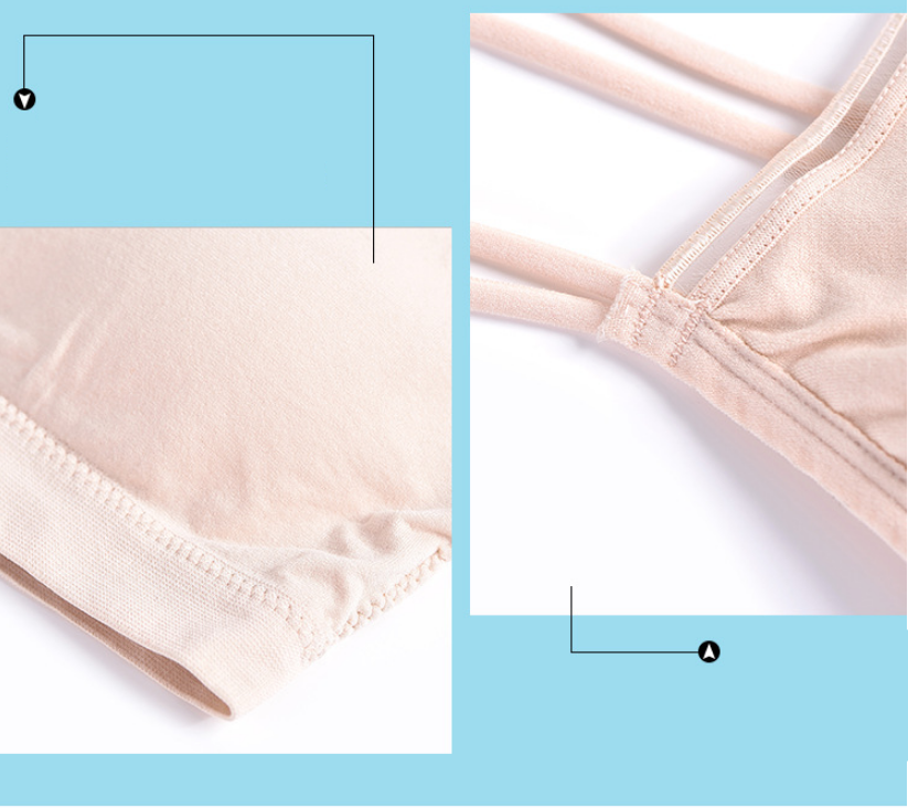Hollow Cross Sling Beautiful Back Student Underwear