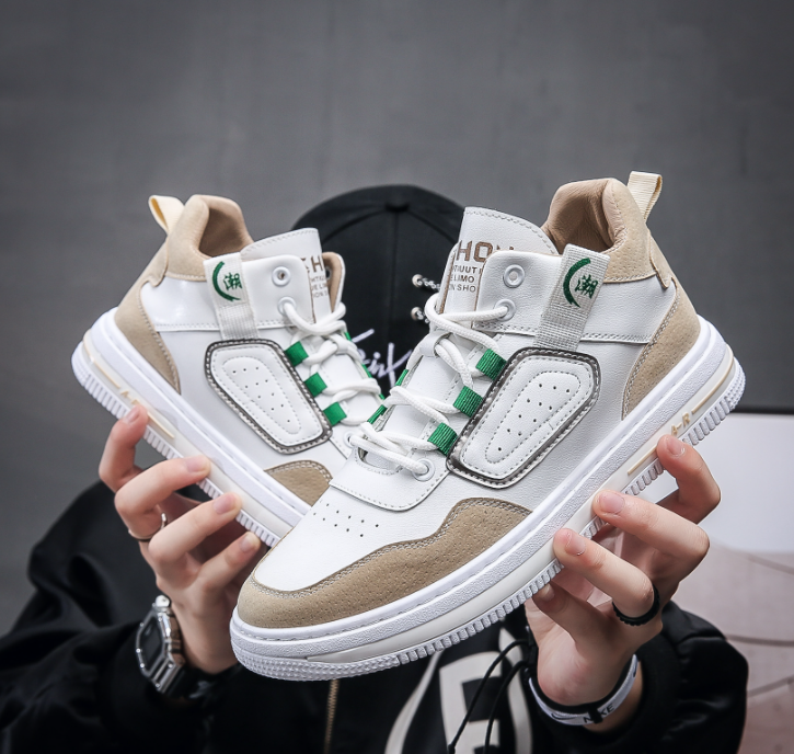 Autumn New High-top All-match Breathable Casual Sports Shoes