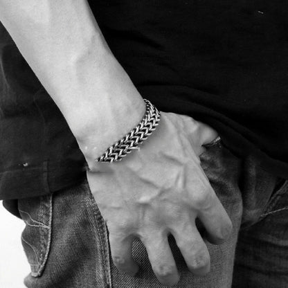 Titanium Steel Bracelet Male