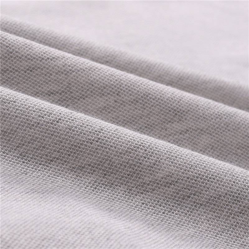 Lapel Men's Top Solid Color
