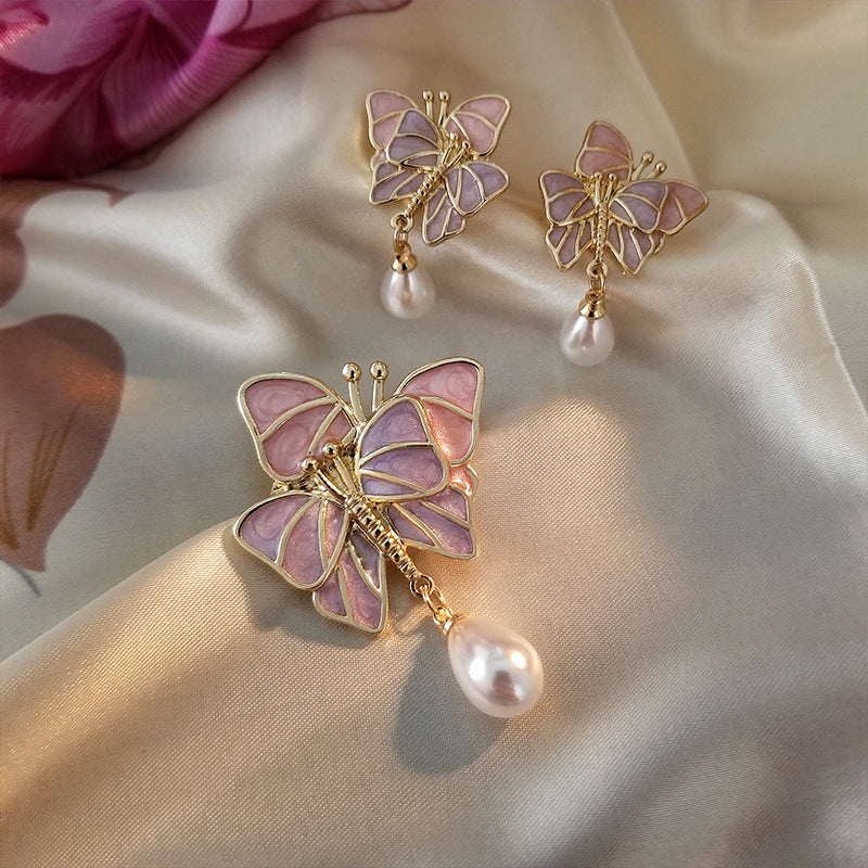 Female Silk Scarf Button