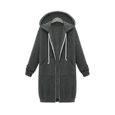 Sweater Fleece Long Jacket