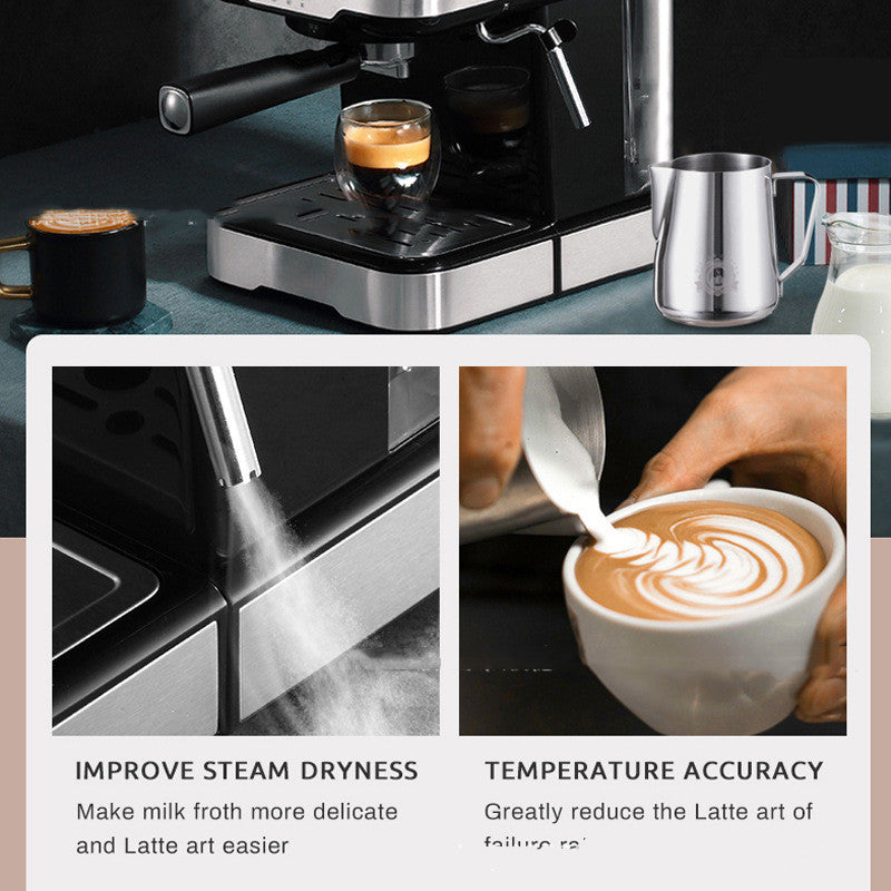 Stainless Steel Espresso Machine For Household Use