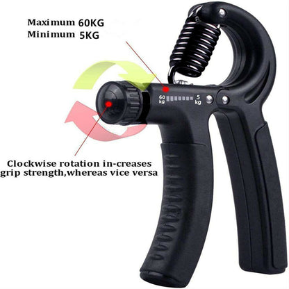 Hand Grip Adjustable Trainer Gripper Strengthener Gym