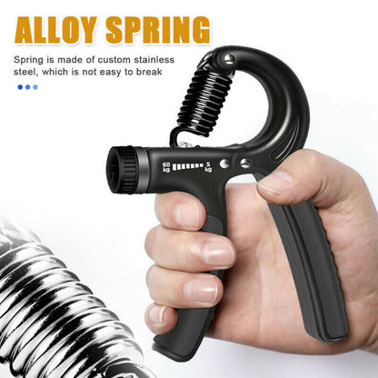Hand Grip Adjustable Trainer Gripper Strengthener Gym