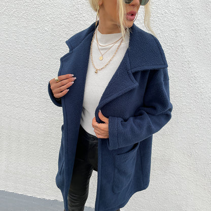 Double-faced Fleece Coat