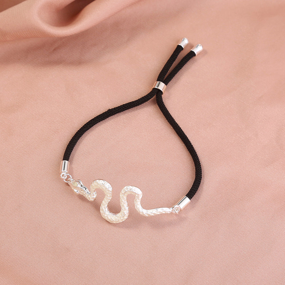 Silver Snake, glow-in-the-dark