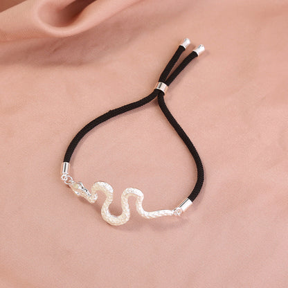 Silver Snake, glow-in-the-dark