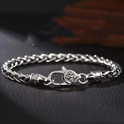 Retro Six Character WBone Bracelet ords