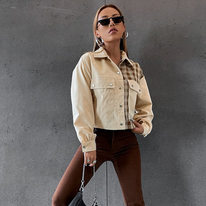 Loose And Casual Single-breasted Lapel Coat