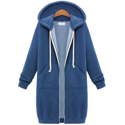 Sweater Fleece Long Jacket
