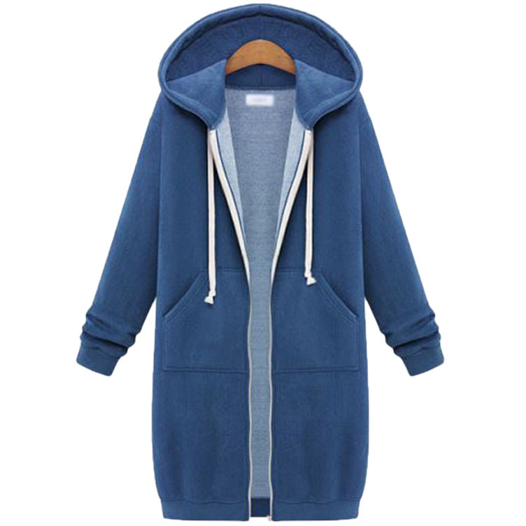 Sweater Fleece Long Jacket