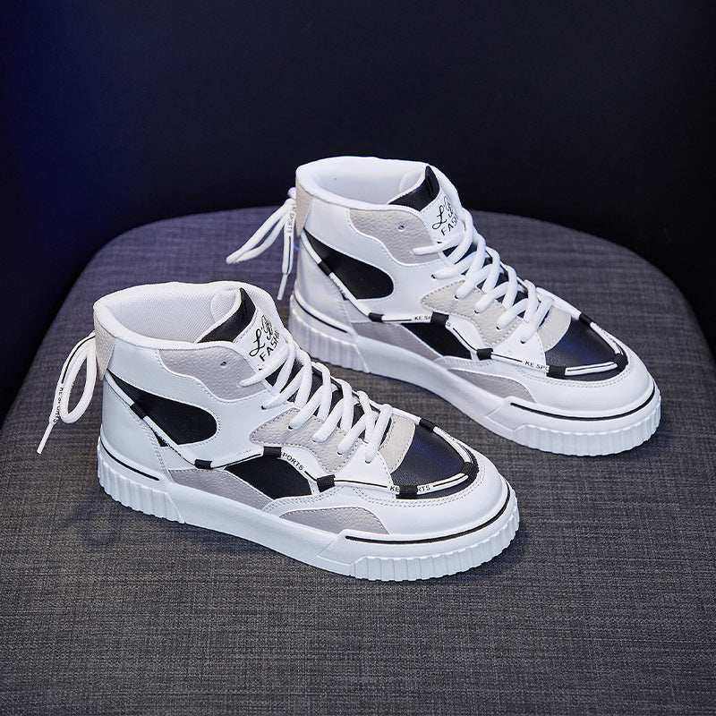 High Top White Shoes Women