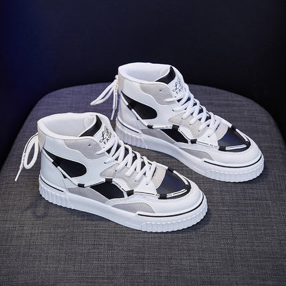 High Top White Shoes Women