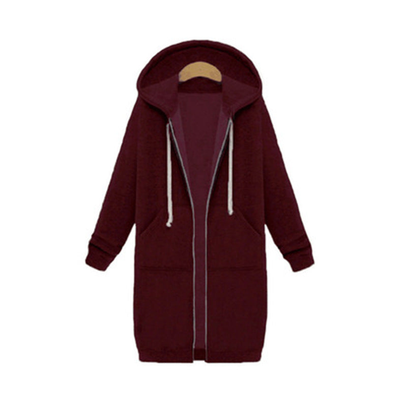 Sweater Fleece Long Jacket