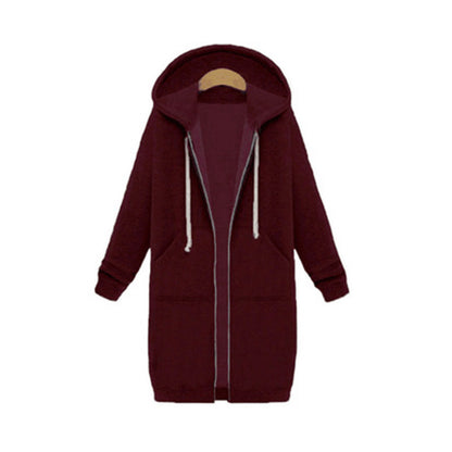 Sweater Fleece Long Jacket