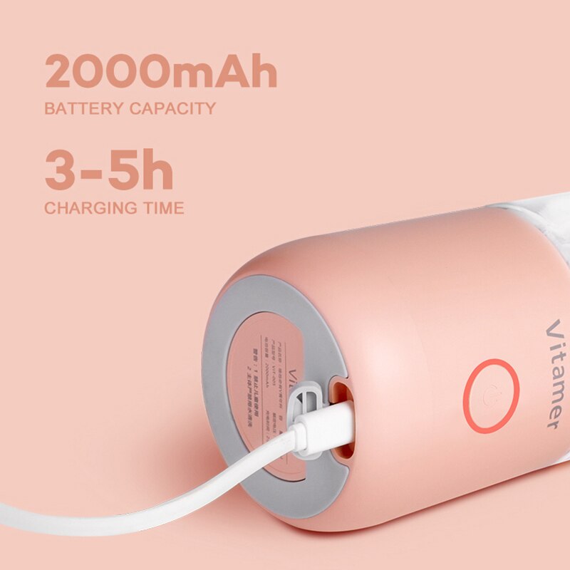 350ml Portable Blender Juicer Electric USB