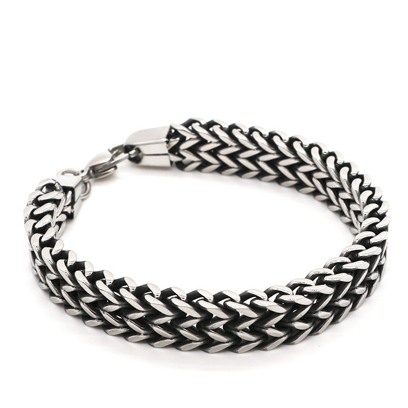 Titanium Steel Bracelet Male