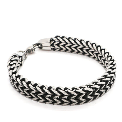 Titanium Steel Bracelet Male